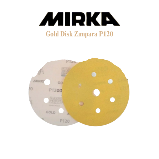 MİRKA GOLD DISK ZIMPARA P120 MİRKA GOLD DISK ZIMPARA P120