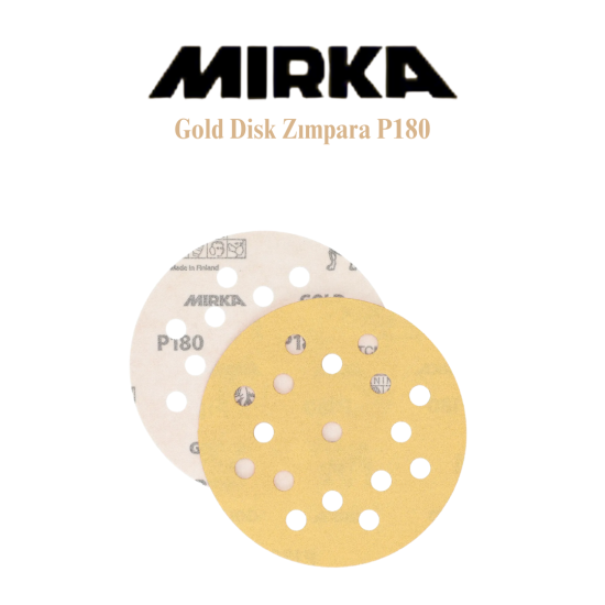 MİRKA GOLD DISK ZIMPARA P180 MİRKA GOLD DISK ZIMPARA P180