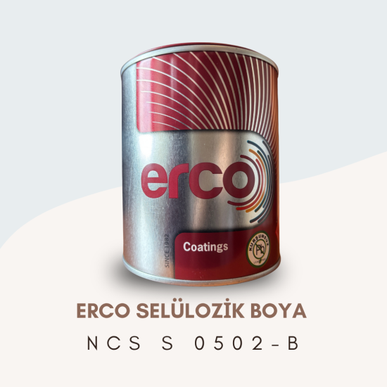 ERCO Selülozik Boya NCS S 0502-B ERCO Selülozik Boya NCS S 0502-B
