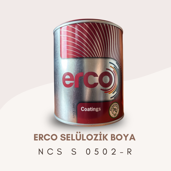 ERCO Selülozik Boya NCS S 0502-R ERCO Selülozik Boya NCS S 0502-R