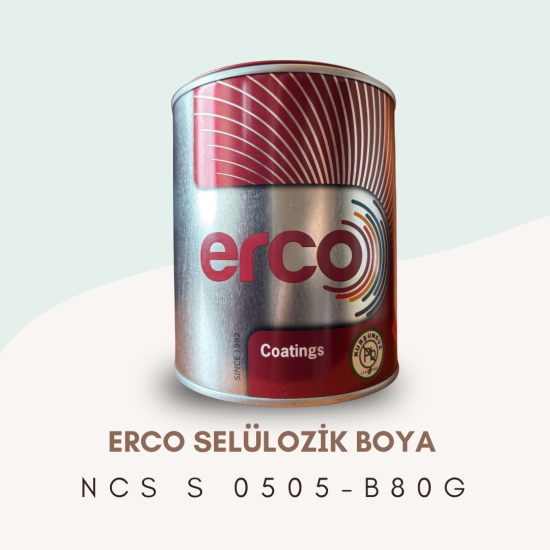 ERCO Selülozik Boya NCS S 0505-B80G ERCO Selülozik Boya NCS S 0505-B80G