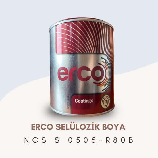 ERCO Selülozik Boya NCS S 0505-R80B ERCO Selülozik Boya NCS S 0505-R80B