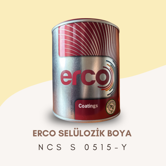 ERCO Selülozik Boya NCS S 0515-Y ERCO Selülozik Boya NCS S 0515-Y