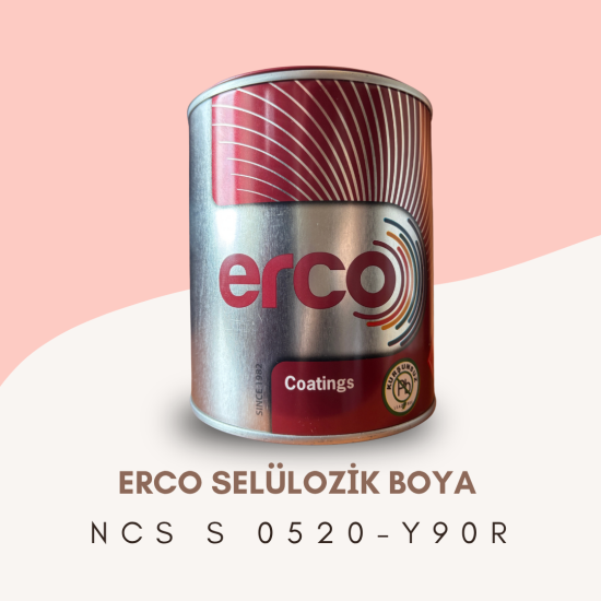 ERCO Selülozik Boya NCS S 0520-Y90R ERCO Selülozik Boya NCS S 0520-Y90R