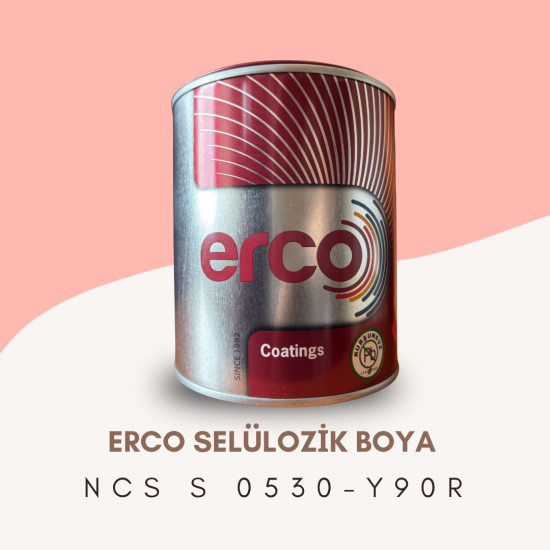 ERCO Selülozik Boya NCS S 0530-Y90R ERCO Selülozik Boya NCS S 0530-Y90R