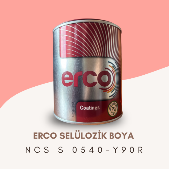 ERCO Selülozik Boya NCS S 0540-Y90R ERCO Selülozik Boya NCS S 0540-Y90R