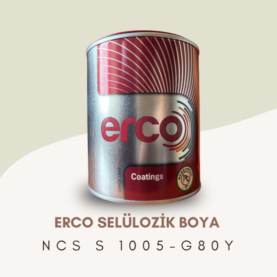 ERCO Selülozik Boya NCS S 1005-G80Y ERCO Selülozik Boya NCS S 1005-G80Y