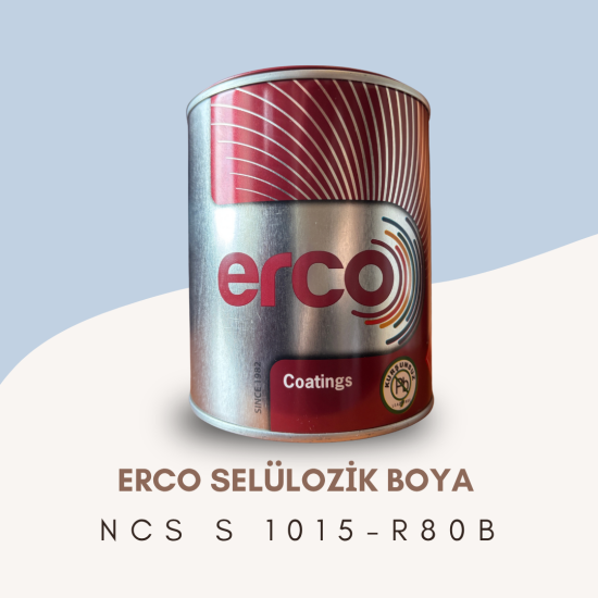 ERCO Selülozik Boya NCS S 1015-R80B ERCO Selülozik Boya NCS S 1015-R80B
