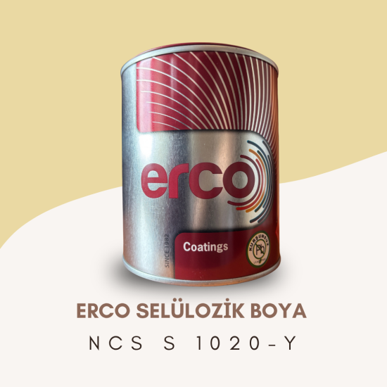 ERCO Selülozik Boya NCS S 1020-Y ERCO Selülozik Boya NCS S 1020-Y