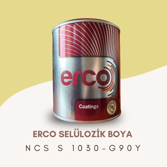 ERCO Selülozik Boya NCS S 1030-G90Y ERCO Selülozik Boya NCS S 1030-G90Y