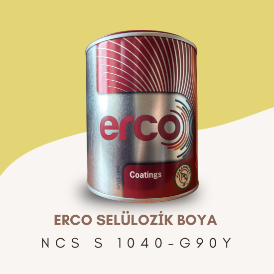 ERCO Selülozik Boya NCS S 1040-G90Y ERCO Selülozik Boya NCS S 1040-G90Y
