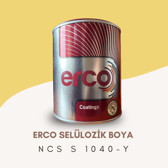 ERCO Selülozik Boya NCS S 1040-Y ERCO Selülozik Boya NCS S 1040-Y