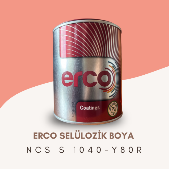 ERCO Selülozik Boya NCS S 1040-Y80R ERCO Selülozik Boya NCS S 1040-Y80R