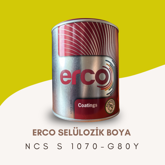 ERCO Selülozik Boya NCS S 1070-G80Y ERCO Selülozik Boya NCS S 1070-G80Y