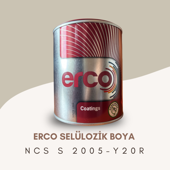ERCO Selülozik Boya NCS S 2005-Y20R ERCO Selülozik Boya NCS S 2005-Y20R