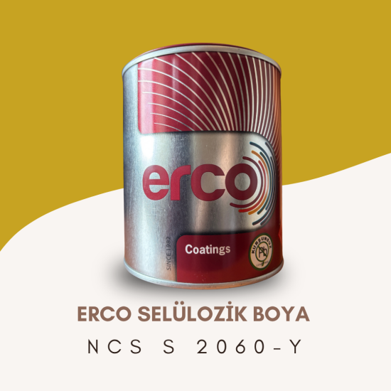 ERCO Selülozik Boya NCS S 2060-Y ERCO Selülozik Boya NCS S 2060-Y