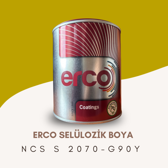 ERCO Selülozik Boya NCS S 2070-G90Y ERCO Selülozik Boya NCS S 2070-G90Y