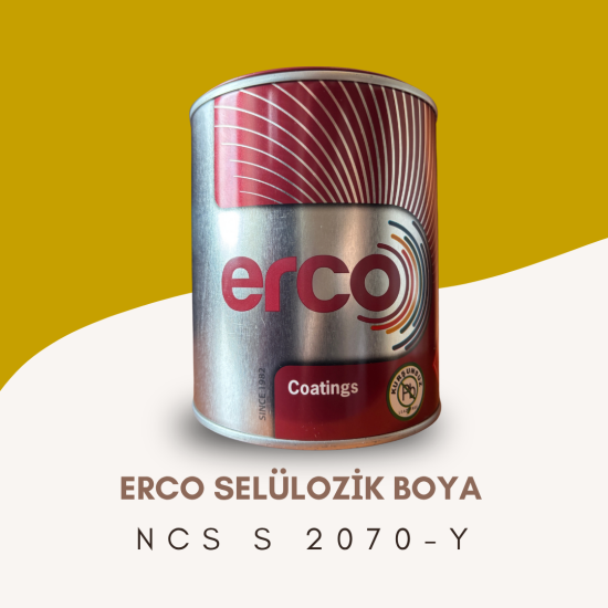 ERCO Selülozik Boya NCS S 2070-Y ERCO Selülozik Boya NCS S 2070-Y