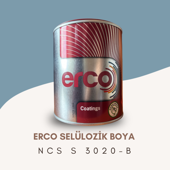ERCO Selülozik Boya NCS S 3020-B ERCO Selülozik Boya NCS S 3020-B