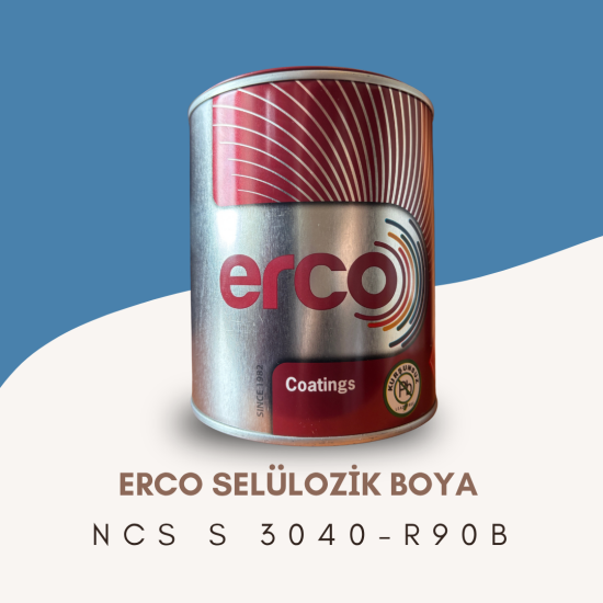 ERCO Selülozik Boya NCS S 3040-R90B ERCO Selülozik Boya NCS S 3040-R90B