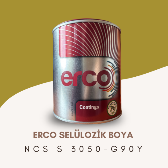 ERCO Selülozik Boya NCS S 3050-G90Y ERCO Selülozik Boya NCS S 3050-G90Y