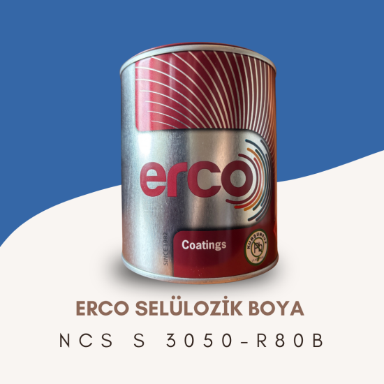 ERCO Selülozik Boya NCS S 3050-R80B ERCO Selülozik Boya NCS S 3050-R80B