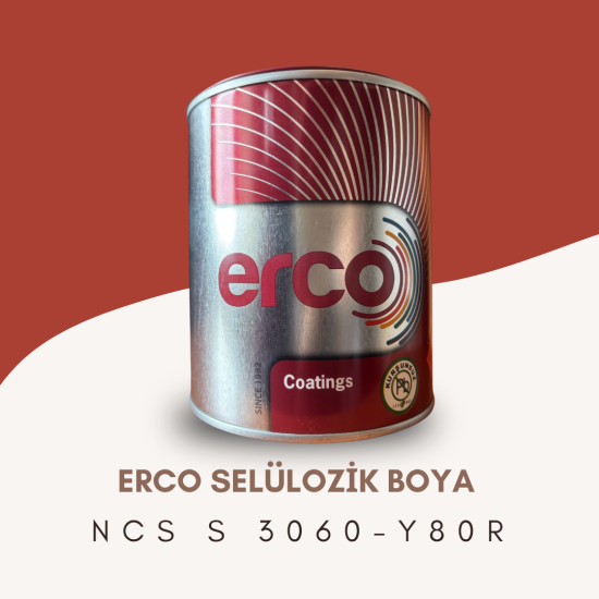 ERCO Selülozik Boya NCS S 3060-Y80R ERCO Selülozik Boya NCS S 3060-Y80R