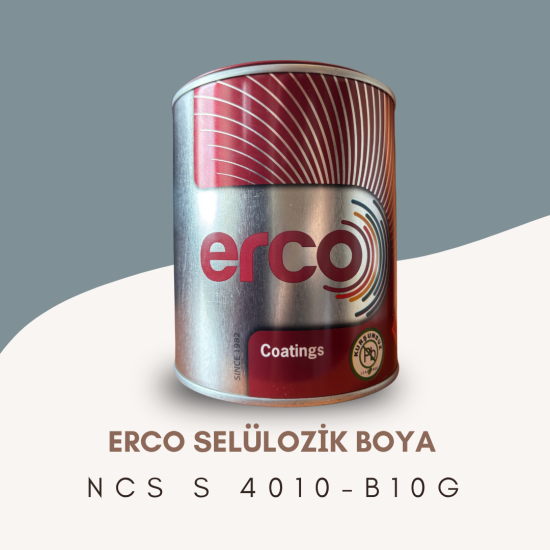 ERCO Selülozik Boya NCS S 4010-B10G ERCO Selülozik Boya NCS S 4010-B10G