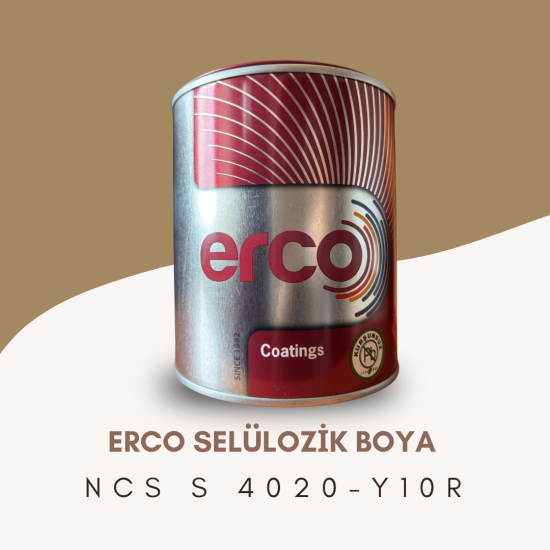 ERCO Selülozik Boya NCS S 4020-Y10R ERCO Selülozik Boya NCS S 4020-Y10R