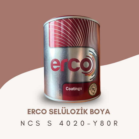 ERCO Selülozik Boya NCS S 4020-Y80R ERCO Selülozik Boya NCS S 4020-Y80R