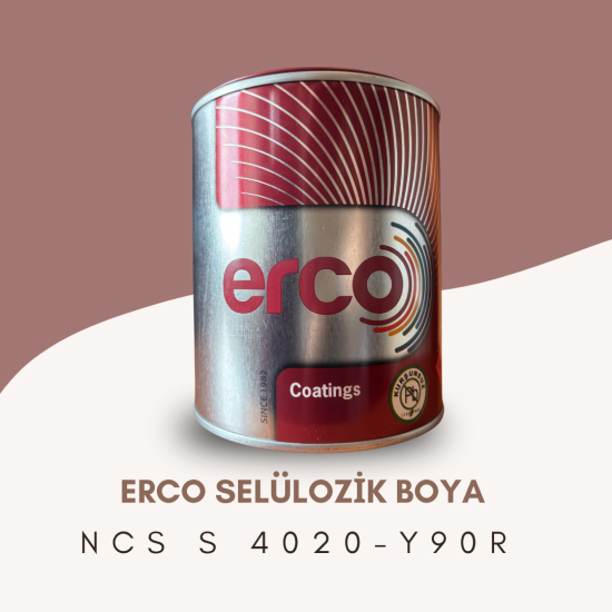 ERCO Selülozik Boya NCS S 4020-Y90R ERCO Selülozik Boya NCS S 4020-Y90R