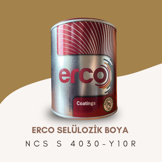 ERCO Selülozik Boya NCS S 4030-Y10R ERCO Selülozik Boya NCS S 4030-Y10R