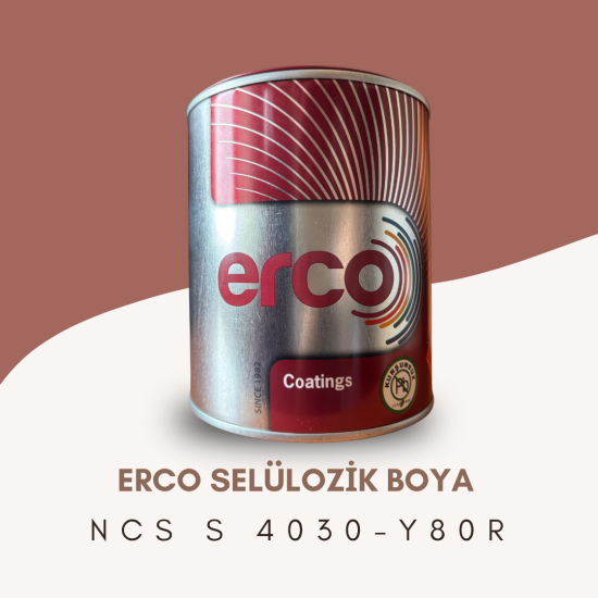 ERCO Selülozik Boya NCS S 4030-Y80R ERCO Selülozik Boya NCS S 4030-Y80R