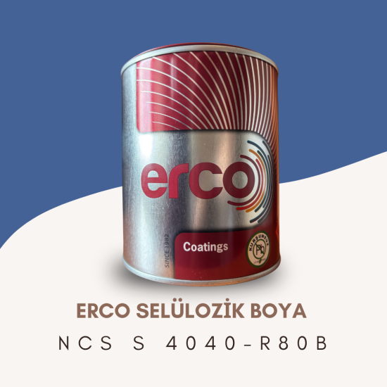ERCO Selülozik Boya NCS S 4040-R80B ERCO Selülozik Boya NCS S 4040-R80B