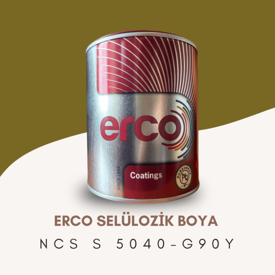 ERCO Selülozik Boya NCS S 5040-G90Y ERCO Selülozik Boya NCS S 5040-G90Y