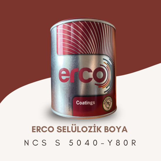 ERCO Selülozik Boya NCS S 5040-Y80R ERCO Selülozik Boya NCS S 5040-Y80R