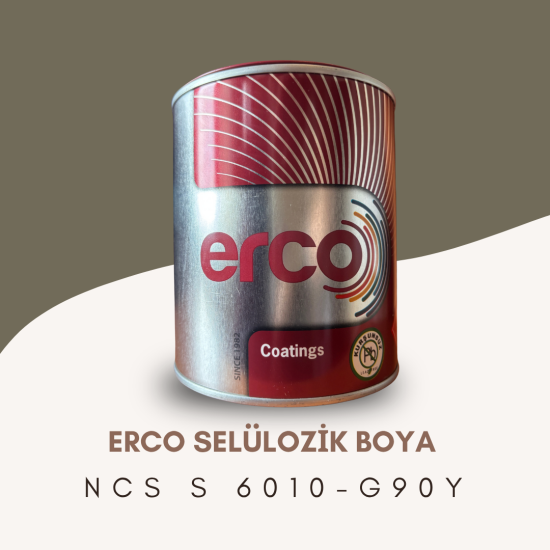 ERCO Selülozik Boya NCS S 6010-G90Y ERCO Selülozik Boya NCS S 6010-G90Y