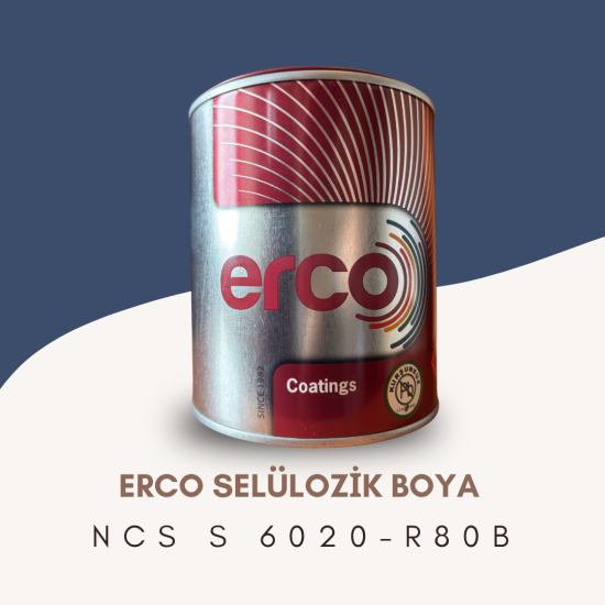 ERCO Selülozik Boya NCS S 6020-R80B ERCO Selülozik Boya NCS S 6020-R80B