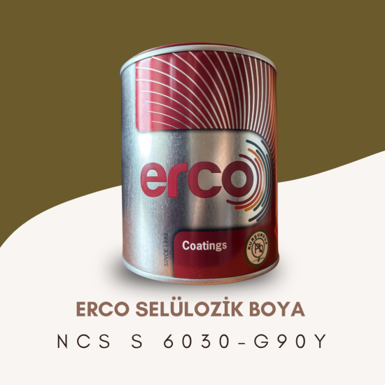 ERCO Selülozik Boya NCS S 6030-G90Y ERCO Selülozik Boya NCS S 6030-G90Y