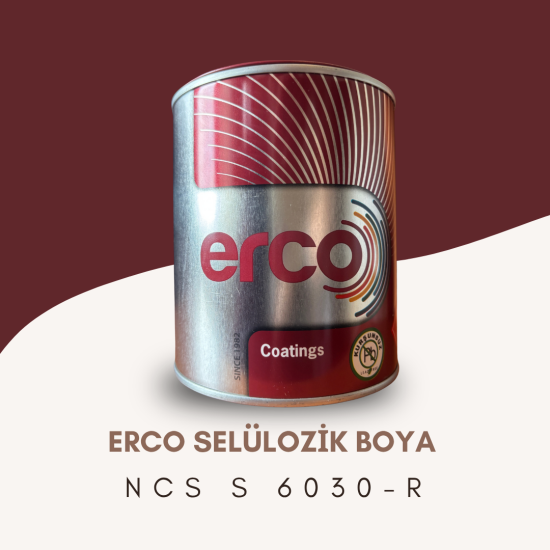 ERCO Selülozik Boya NCS S 6030-R ERCO Selülozik Boya NCS S 6030-R