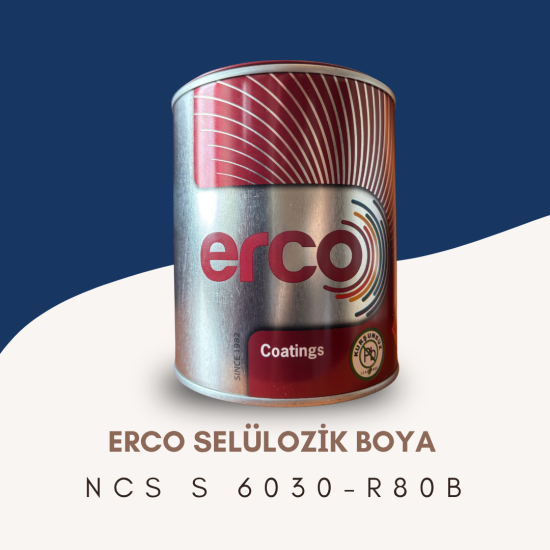 ERCO Selülozik Boya NCS S 6030-R80B ERCO Selülozik Boya NCS S 6030-R80B