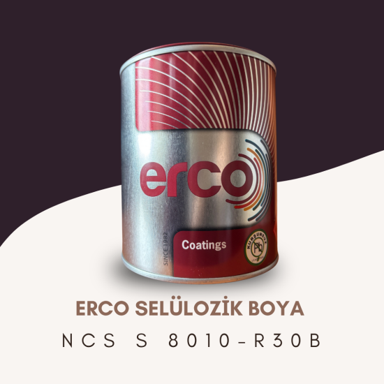 ERCO Selülozik Boya NCS S 8010-R30B ERCO Selülozik Boya NCS S 8010-R30B