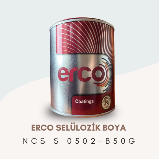 ERCO Selülozik Boya NCS S 0502-B50G