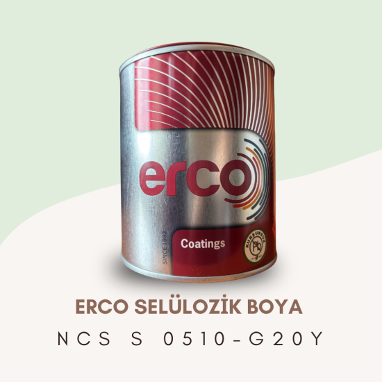 ERCO Selülozik Boya NCS S 0510-G20Y
