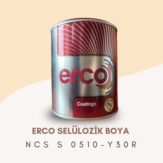 ERCO Selülozik Boya NCS S 0510-Y30R