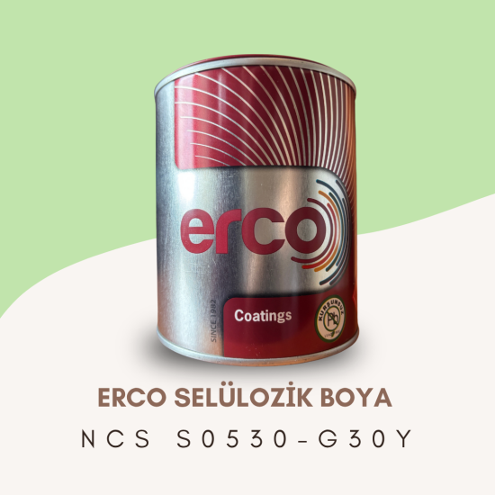 ERCO Selülozik Boya NCS S 0530-G30Y