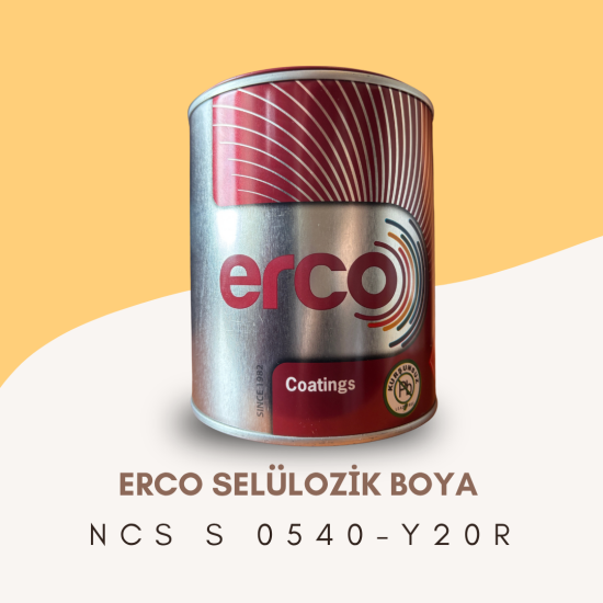 ERCO Selülozik Boya NCS S 0540-Y20R