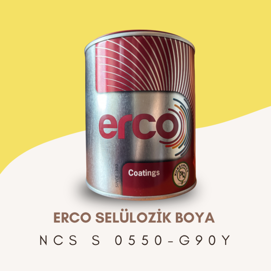 ERCO Selülozik Boya NCS S 0550-G90Y