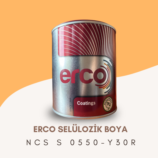 ERCO Selülozik Boya NCS S 0550-Y30R