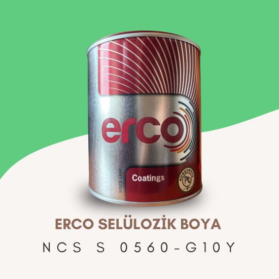 ERCO Selülozik Boya NCS S 0560-G10Y